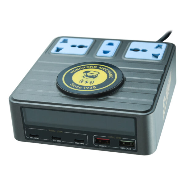 Mechanic S-Power Super Fast Gallium Nitride Charging Socket With Wireless Charging
