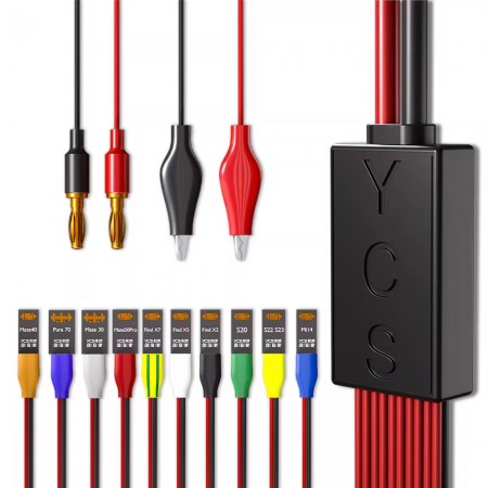 YCS-D01 Charging Boot DC Power Detection Cable for iPhone 6 to 16Pro Max / Huawei Mate 40
