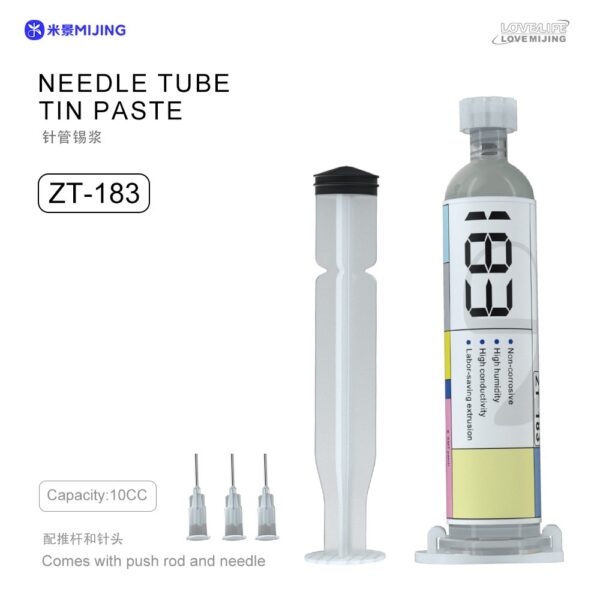 MiJing ZT-183 Needle tube Tin PPD Soldering Paste