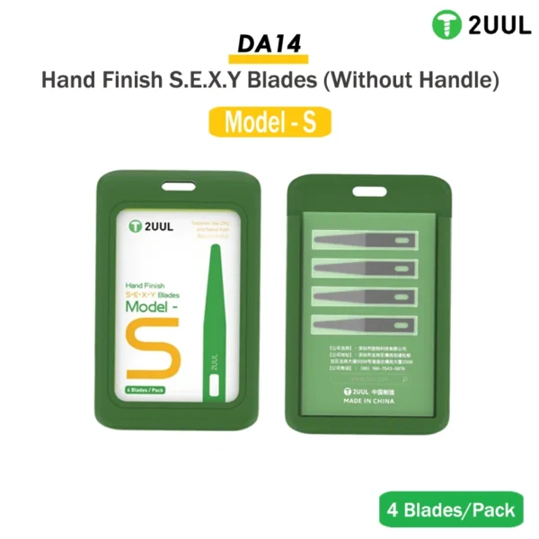 2uul Da14 S Model Blade 4pcs Set