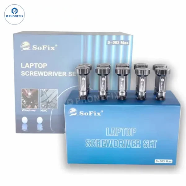 SOFIX S-003 Max Laptop Screwdriver Set for MacBook Tablet Phone