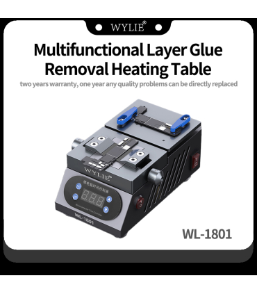 Wylie Wl-1801 Preheater Multi Fonctional Layer glue Removal Heating Table