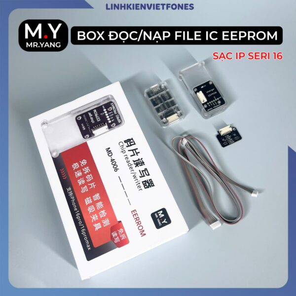 YCS MY4006 No-disassembly Read/write Charging IC EEProm Programmer For Phone 16pro 16pro max 16 Series Phone Repair Tools Set