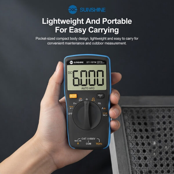 SUNSHINE DT-101N High Precision Auto Ranging Multimeter